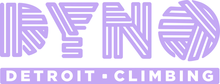 Dyno Detroit Climbing logo