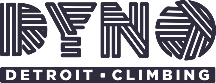 Dyno Detroit Climbing logo